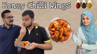 We made honey chilli wings🐓😍deliciouscookingeasy recipes [upl. by Gabrielli]