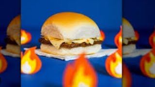 Ghost Pepper Cheese Slider by White Castle  UberEats  Food  Drink Review [upl. by Nozicka111]