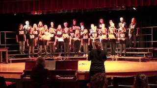 L C Middle School Choir singing Erie Canal [upl. by Izmar]