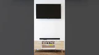 How to Hide Cables When Wall Mounting a TV Easy Cable Management Tips [upl. by Glogau]