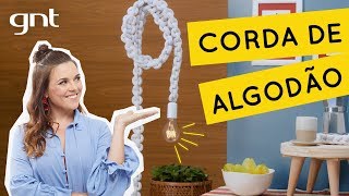 Como decorar a casa de forma inovadora com algodão  Faça Você Mesmo  Thalita Carvalho [upl. by Thinia]