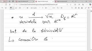 continuite derivabilite monotonie fonction reciproque [upl. by Eninej]