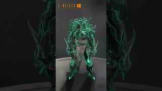 Hydroid Rakkam Deluxe Fashion Frame tennocreate shorts warframe [upl. by Sollie277]