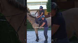 ❌ JEDNA ZMIANA olbrzymia różnica freejump horse equestrian equestriantips horseriding [upl. by Alilahk]