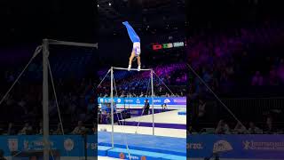 Antwerp 2023 Jake JARMAN 🇬🇧 worldchampionship highbar gymnast internationalgymnastics [upl. by Argile]