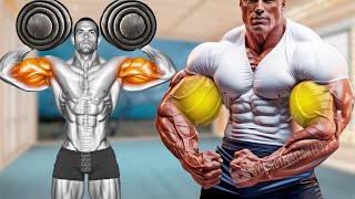 6 Dumbbell Exercises to Get Huge Biceps Fast [upl. by Nilhsa]