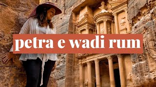 Petra é tão legal assim  Jordânia  Wadi Rum  Ep3 [upl. by Neraa]