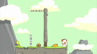 Adventure Time Games Jakes Tough Break Cartoon Network 1419 [upl. by Hippel]