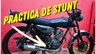 🔥COMO HACER WHEELIE CON PIE ABAJOZANELLA SAPUCAI 150 STUNT🤯 [upl. by Jenda271]