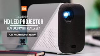 Xiaomi Mijia HD Projector Youth Edition Full walkthrough review Xiaomify [upl. by Laveen]