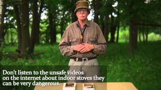 Using Wood Burning Tent Stoves  For Emergency Use  Four Dog Stove [upl. by Dnalhsa]