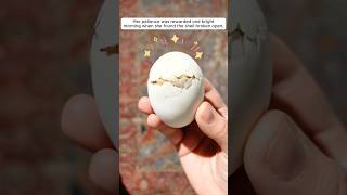 A young woman found a lone egg and take it home shorts [upl. by Sims]