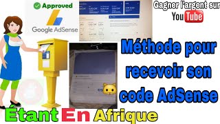 Méthode 2023 pour recevoir son code de validation AdSense [upl. by Eustasius]