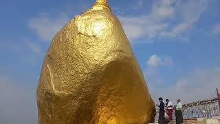 အံ့ဖွယ် Golden Rock Pagoda ကျိုက်ထီးရိုးဘုရား [upl. by Aridaj]