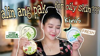 BEST ALOE VERA GEL FOR OILY SKIN  ANTI TIGYAWAT AT BUTLIG  PRODUCT COMPARISON  May Santos [upl. by Simsar]