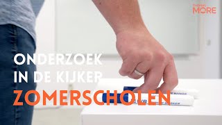 Onderzoek in de kijker  Zomerscholen [upl. by Hodosh]