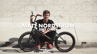 MATT NORDSTROM  Odyssey BMX  Bike Check [upl. by Riordan]