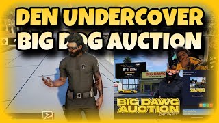 Den Shiesty Undercover At Big Dog Auction  NoPixel GTA RP  NoPixel Clips [upl. by Durstin486]