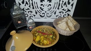 Marokkanische spezialität Gemüse Tajine  auf Deutsch [upl. by Eudocia]