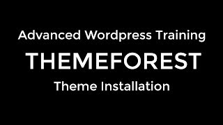 2018 How to install Themeforest Native Theme in Wordpress [upl. by Etterraj]