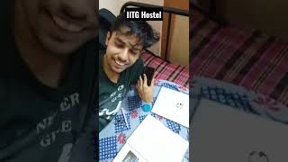 IITG Hostel  Hostel Life  IITian stud life🍾🍾 Hostellife iitguwahati jeeadvanced [upl. by Nanam]