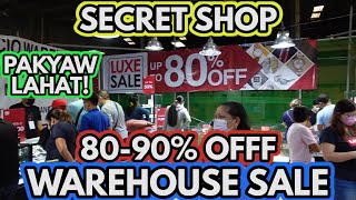 PINAGKAKAGULUHAN LAHAT 50 TO 90 OFF DITO WAREHOUSE SALE NG WATCHES HOME APPLIANCES COSMETICS ATBP [upl. by Ebner]