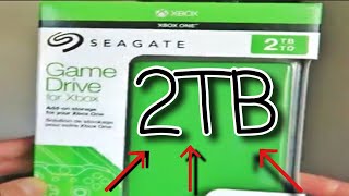 SEAGATE 2TB Game Drive For Xbox One FULL REVIEW [upl. by Yurik]