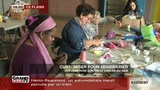 Customiser pour sensibiliser au cancer du sein [upl. by Hermon]