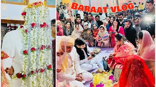 Indian Muslim Wedding Ceremony SHADI MUBARAK Sasural mai Shadi Dawat [upl. by Otreblaug]