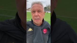 Giuliano Leban  mister Triestina Femminile  Pre sfida al Portogruaro [upl. by Truelove510]