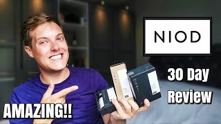 NIOD by DECIEM One month review and RESULTS REVELAED High performance niod skincare tested [upl. by Dett]