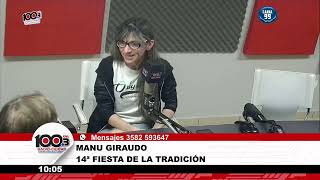 MANU GIRAUDO  ESTE SÁBADO SE REALIZA LA 14ª FIESTA DE LA TRADICIÓN [upl. by Ulah]