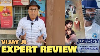 Jersey Movie REVIEW By Vijay Ji  Shahid Kapoor Mrunal Thakur Pankaj Kapoor  Hindi Remake [upl. by Janine]