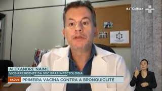 Anvisa aprova primeira vacina contra bronquiolite causada pelo VSR Infectologista explica [upl. by Zeculon]