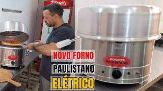 PIZZARIA DELIVERY  NOVO FORNO PAULISTANO PRO P40 ELÉTRICO ASSA PIZZA EM 2 MINUTOS [upl. by Tharp]