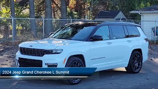 2024 Jeep Grand Cherokee L Summit Sport Utility Kent Akron Stow Canton Cleveland [upl. by Ahsoyek]