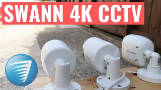 Swann 4K Security Camera System Review DVR5580 Unboxing Setup Installatio Resolution Comparison [upl. by Reh643]