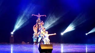 Beautiful Indonesia Pragina Gong Dance ASEAN 3 in Yogyakarta Indonesia [upl. by Onra]