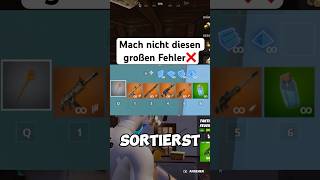 Mach diesen FEHLER nicht in Fortnite fortnite shorts [upl. by Dumond]