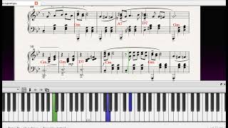 УРОК №20TbilisoGeorgia musicPiano tutorialSynthesiaFamous Piano songfree sheetslyricsРазбор [upl. by Locin423]