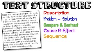 Text Structure Explained [upl. by Buckler]