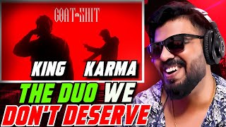 Reacting To GOAT SHIT by King amp Karma  MM  AFAIK [upl. by Artimid716]