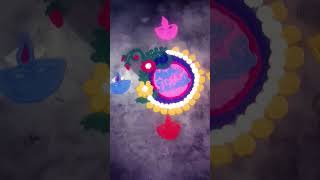 happy Diwali  teandingrangoli design [upl. by Landel]