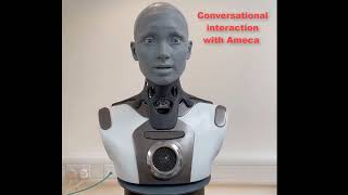 Interaction with Ameca robot [upl. by Linn]