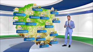 Prognoza pogody na TVN Meteo 23072024 [upl. by Efron]