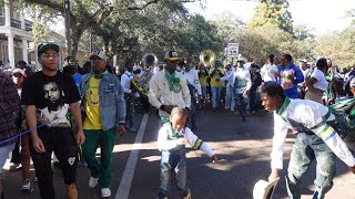 New Orleans Second Line  Young Rollers  2024 [upl. by Caprice]