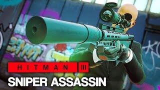 HITMAN™ 3  Berlin Sniper Assassin Silent Assassin Suit Only Kill All ICA Agents [upl. by Cuda293]