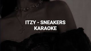 ITZY 있지  SNEAKERS KARAOKE with Easy Lyrics [upl. by Noivart572]