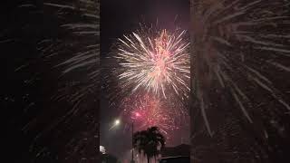 Hauoli Makahiki Hou Happy New Year from Hawaii Hawaiian happynewyear2024 Travel fireworks 2024 [upl. by Iadam]