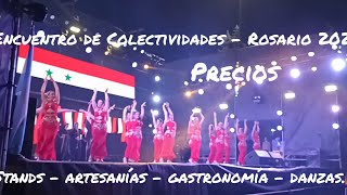 Encuentro de COLECTIVIDADES Rosario 2024 FERIAS GASTRONOMÍA DANZAS Y DIVERSIDAD CULTURAL [upl. by Rap]